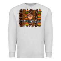 Dove Grey black history brushstroke Premium Sweatshirt - texasbilliewilder