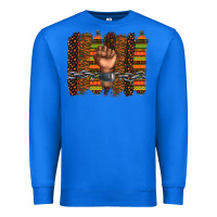 True Royal black history brushstroke Premium Sweatshirt - texasbilliewilder