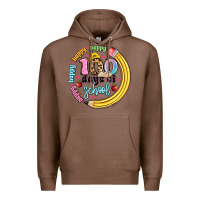 Chestnut happy 100 days of school Premium Hoodie - Artiststas