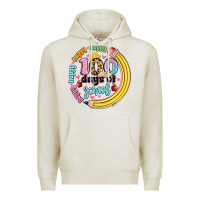Oatmeal Heather happy 100 days of school Premium Hoodie - Artiststas