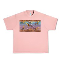 Salmon dinosaur pterodactyl sippy cup Urban Heavy Tee - Artiststas