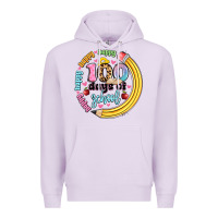 Lilac happy 100 days of school Premium Hoodie - Artiststas