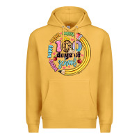 Mustard happy 100 days of school Premium Hoodie - Artiststas