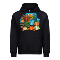 Black Thanksgiving turkey truck Urban Hoodie - Artiststas
