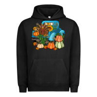 Pigment Black Thanksgiving turkey truck Urban Hoodie - Artiststas