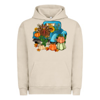 Pigment French Oak Thanksgiving turkey truck Urban Hoodie - Artiststas
