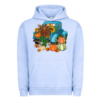 Pigment Grape Ice Thanksgiving turkey truck Urban Hoodie - Artiststas