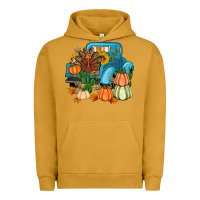 Pigment Peanut Butter Thanksgiving turkey truck Urban Hoodie - Artiststas