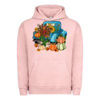 Pigment Salmon Thanksgiving turkey truck Urban Hoodie - Artiststas