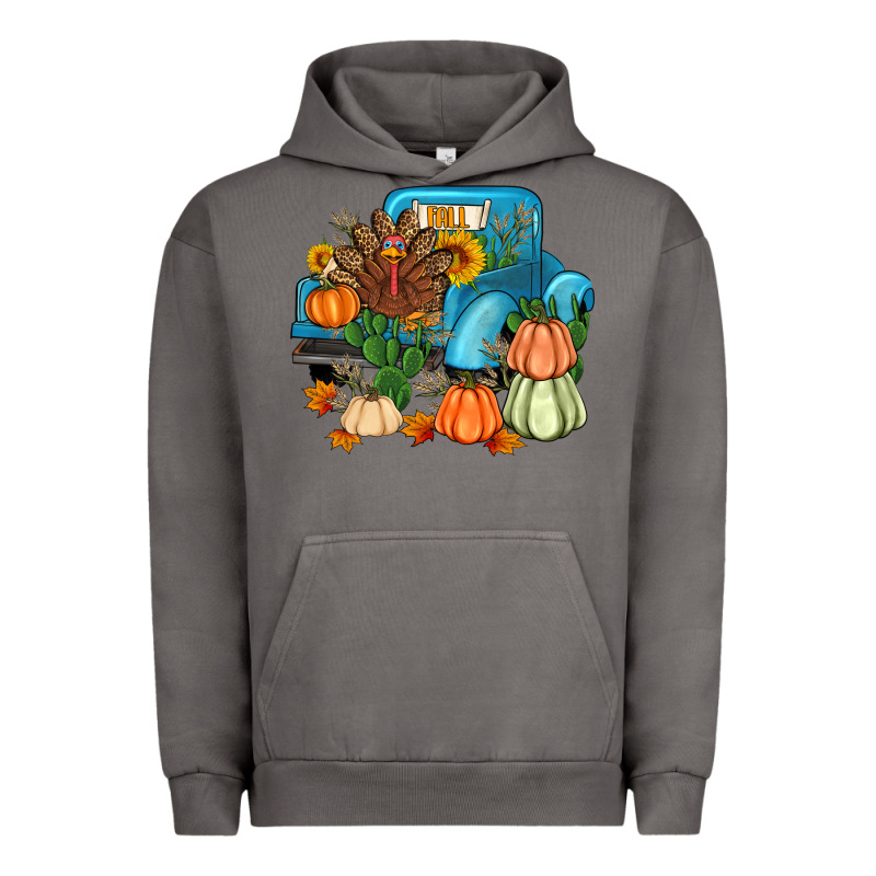 Thanksgiving Turkey Truck Urban Hoodie by Artiststas | Teevron