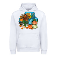 White Thanksgiving turkey truck Urban Hoodie - Artiststas