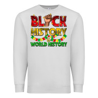 Dove Grey black history is world history Premium Sweatshirt - texasbilliewilder