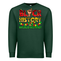 Sports Green black history is world history Premium Sweatshirt - texasbilliewilder