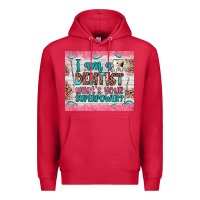 Cardinal i am a dentist what's your superpower Premium Hoodie - JahusDesignShop