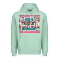 Seafoam i am a dentist what's your superpower Premium Hoodie - JahusDesignShop