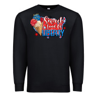 Black sweet land of liberty Premium Sweatshirt - Zillion Design Studio
