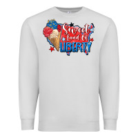 Dove Grey sweet land of liberty Premium Sweatshirt - Zillion Design Studio