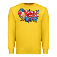 Lemon sweet land of liberty Premium Sweatshirt - Zillion Design Studio