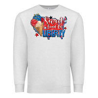 Oatmeal Heather sweet land of liberty Premium Sweatshirt - Zillion Design Studio