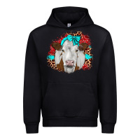 Black ribbon simmental leopard Urban Hoodie - JahusDesignShop