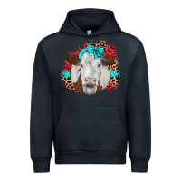 Navy ribbon simmental leopard Urban Hoodie - JahusDesignShop
