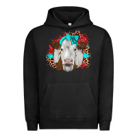 Pigment Black ribbon simmental leopard Urban Hoodie - JahusDesignShop