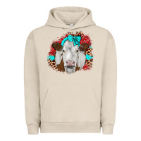 Pigment French Oak ribbon simmental leopard Urban Hoodie - JahusDesignShop