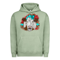 Pigment Oil Green ribbon simmental leopard Urban Hoodie - JahusDesignShop