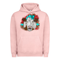 Pigment Salmon ribbon simmental leopard Urban Hoodie - JahusDesignShop
