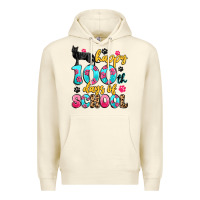 Sandshell happy 100th days of school cat Premium Hoodie - Artiststas