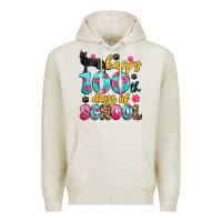 Happy 100th Days Of School Cat Premium Hoodie | Teevron