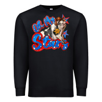 Black oh my stars pig Premium Sweatshirt - Zillion Design Studio