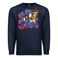 Navy oh my stars pig Premium Sweatshirt - Zillion Design Studio