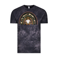 Cloud Black camouflage gnomes rainbow Vintage Tee - Artiststas