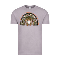 Vintage Zinc camouflage gnomes rainbow Vintage Tee - Artiststas