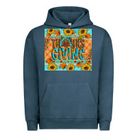 Pigment Midnight Navy Thanksgiving Turkey Urban Hoodie - Artiststas