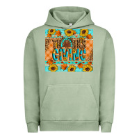 Pigment Oil Green Thanksgiving Turkey Urban Hoodie - Artiststas