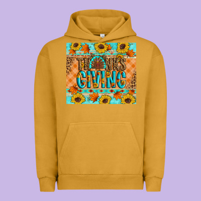 Thanksgiving Turkey Urban Hoodie Designed By Artiststas