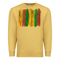 Antique Gold black history brushstroke Premium Sweatshirt - texasbilliewilder
