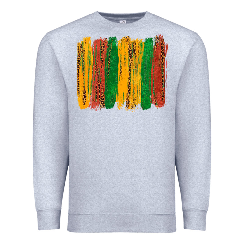 Black History Brushstroke Premium Sweatshirt by texasbilliewilder | Teevron
