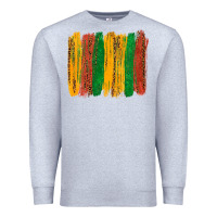 Heather Grey black history brushstroke Premium Sweatshirt - texasbilliewilder