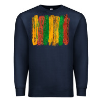 Navy black history brushstroke Premium Sweatshirt - texasbilliewilder