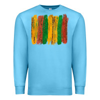 Ocean Blue black history brushstroke Premium Sweatshirt - texasbilliewilder