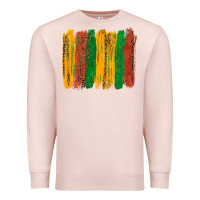 Pale Pink black history brushstroke Premium Sweatshirt - texasbilliewilder