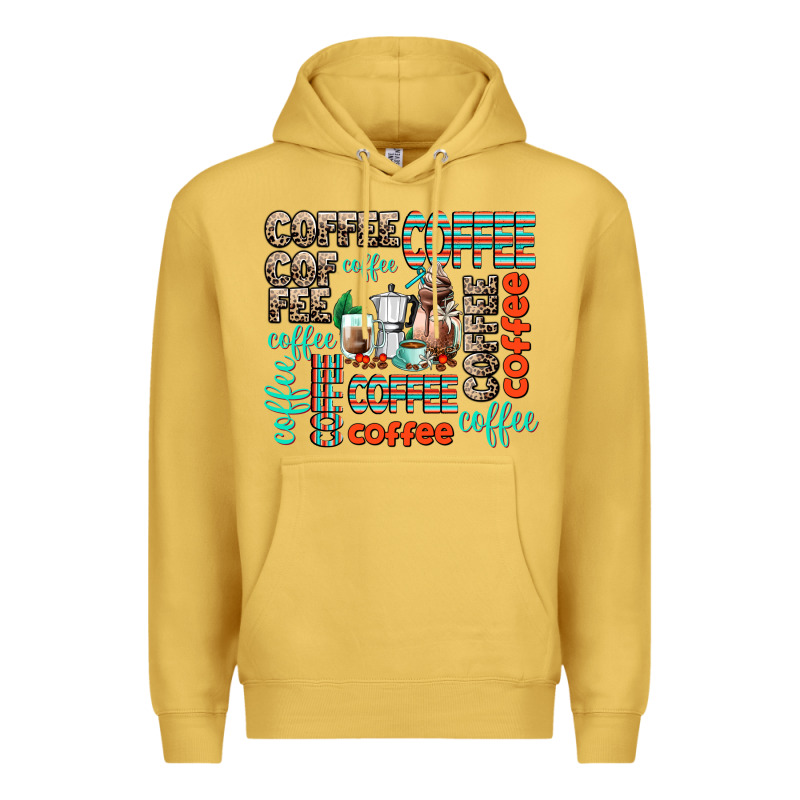Coffee Premium Hoodie by AdoDesignShop | Teevron