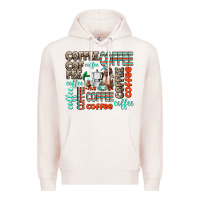 Pale Pink coffee Premium Hoodie - AdoDesignShop