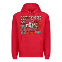 Red coffee Premium Hoodie - AdoDesignShop