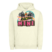 Pigment Pistachio racing mini with racing oto equipment Urban Hoodie - AdoDesignShop