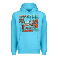 Ocean Blue coffee Premium Hoodie - AdoDesignShop