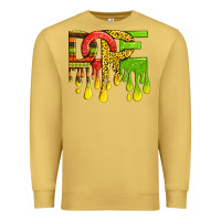 Antique Gold black history juneteenth dope Premium Sweatshirt - texasbilliewilder